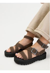 G-Star RAW - G-Star Raw Sandały CEO-WI16-AVA-03 Zielony. Kolor: zielony. Materiał: nubuk, skóra #3