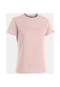 T-shirt damski Joma Desert – jasnoróżowy, XL, 100% bawełna. Kolor: różowy. Materiał: bawełna. Sport: joga i pilates, piłka nożna #1