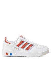 Adidas - adidas Sneakersy G.S Court GX9448 Biały. Kolor: biały. Materiał: skóra #1