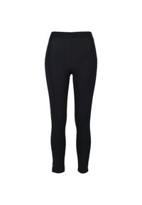 Urban Classics - Damskie klasyczne legginsy z koronki w paski. Kolor: czarny. Materiał: koronka. Wzór: paski, koronka