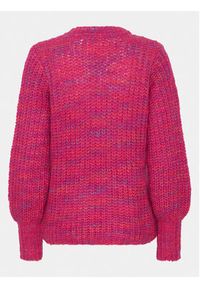 Fransa Sweter 20612708 Różowy Regular Fit. Kolor: różowy. Materiał: syntetyk #4