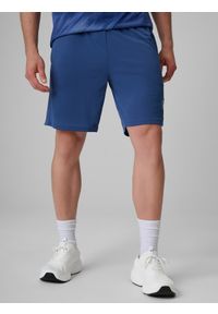 4f - 4F Spodenki piłkarskie szybkoschnące męskie - denim XXL. Kolor: niebieski. Materiał: denim. Sport: piłka nożna #2