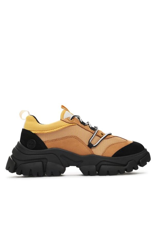Timberland Sneakersy Adley Way Oxford TB0A5X6G2311 Brązowy. Kolor: brązowy. Materiał: nubuk, skóra