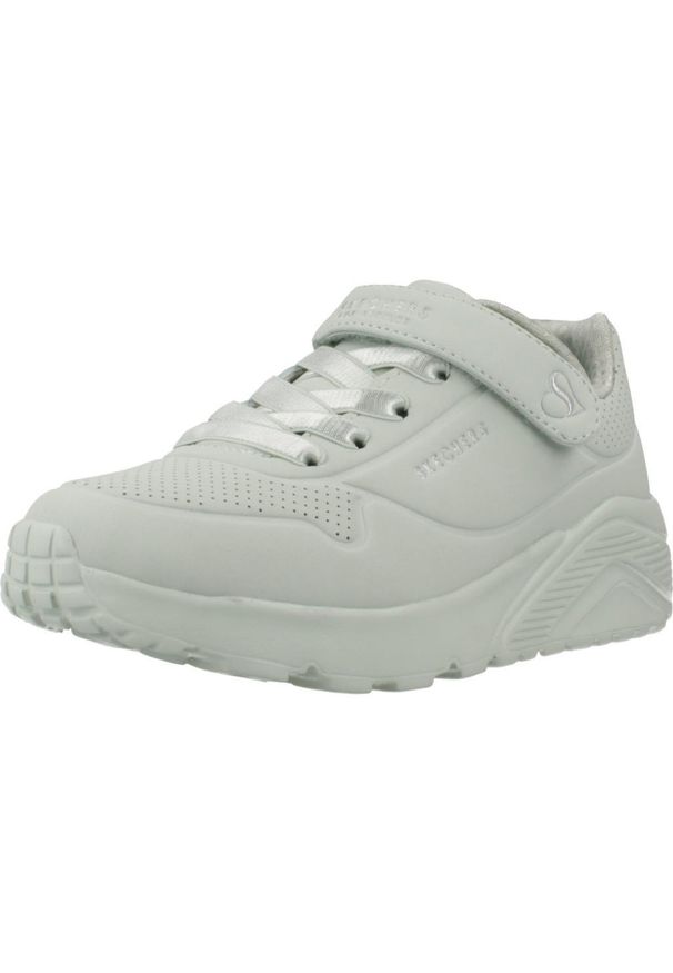 skechers - Tenisówki Skechers Model Uno Lite Kolor Zielony. Kolor: zielony. Materiał: syntetyk, tkanina. Model: Skechers Sport. Sport: turystyka piesza
