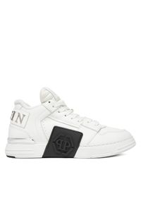 Philipp Plein - PHILIPP PLEIN Sneakersy FAES USC0824 PLE075N Biały. Kolor: biały. Materiał: skóra #1
