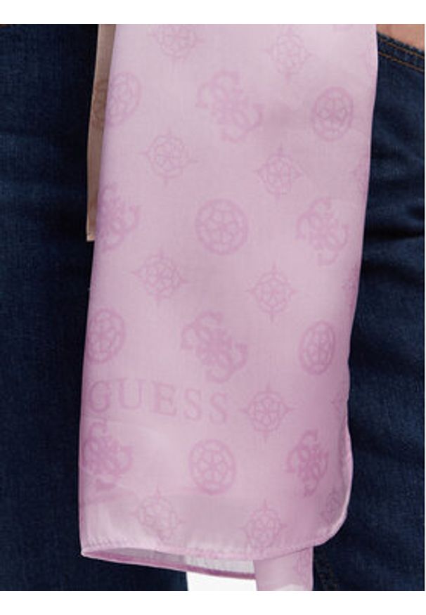 Guess Chusta AW5308 POL03 Różowy. Kolor: różowy. Materiał: poliester, materiał