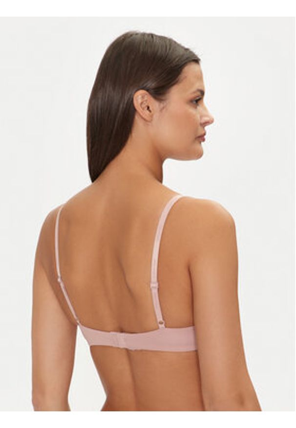 Calvin Klein Underwear Biustonosz push-up 000QF7578E Różowy. Kolor: różowy. Materiał: syntetyk. Rodzaj stanika: push-up