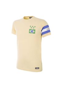 COPA FOOTBALL - Koszulka dla dorosłych - Brasil Capitão - Żółta. Kolor: żółty. Sport: piłka nożna
