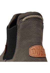 Hey dude - Hey Dude Sztyblety Branson Boot M Craft Leather 40187-030 Szary. Kolor: szary. Materiał: nubuk, skóra #2