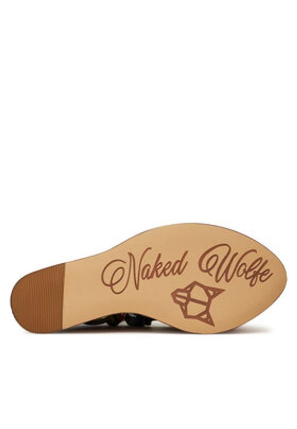 Naked Wolfe Sandały Sunflower Zielony. Kolor: zielony. Materiał: skóra, zamsz