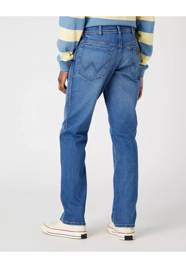 Wrangler - WRANGLER TEXAS MĘSKIE SPODNIE JEANSOWE JEANSY BE COOL W121YLZ91 112330694