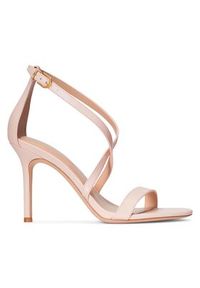 Lauren Ralph Lauren Sandały Gabriele 802904245001 Różowy. Kolor: różowy. Materiał: skóra #4