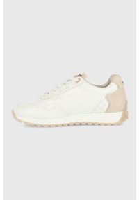 MEXX - Mexx buty Sneaker Jade kolor biały. Nosek buta: okrągły. Zapięcie: sznurówki. Kolor: biały. Materiał: skóra #4