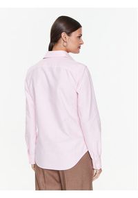 Polo Ralph Lauren Koszula 211891377002 Różowy Regular Fit. Typ kołnierza: polo. Kolor: różowy. Materiał: bawełna #6