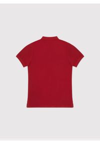 Pako Lorente - PAKO LORENTE – Gładki t-shirt polo w czerwonym kolorze. Okazja: na co dzień. Typ kołnierza: polo. Kolor: czerwony, niebieski, zielony, biały. Materiał: bawełna. Wzór: gładki. Styl: casual #5