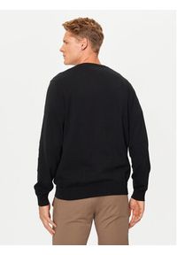 GANT - Gant Sweter Classic 8030562 Czarny Regular Fit. Kolor: czarny. Materiał: bawełna #3