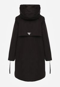 Renee - Czarna Przejściowa Kurtka Parka z Rękawami z Możliwością Podpięcia Tinarae. Okazja: na spacer. Kolor: czarny #6