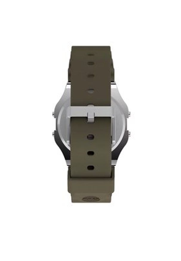 Timex Zegarek T80 TW2V41100 Khaki. Kolor: brązowy