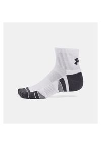 Skarpety sportowe Under Armour 1379510 3-pak. Kolor: biały. Sport: turystyka piesza
