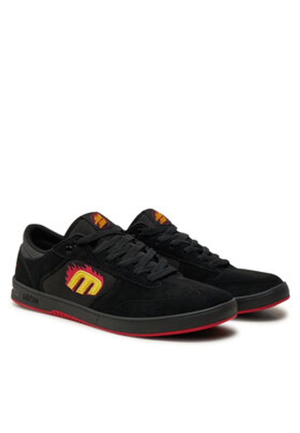 Etnies Sneakersy Windrow X Santa Cruz 4107000615 Kolorowy. Materiał: zamsz, skóra. Wzór: kolorowy