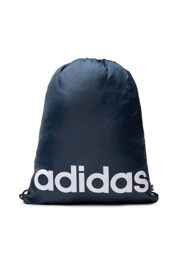 Adidas - adidas Worek Linear Gymsack GN1924 Granatowy. Kolor: niebieski. Materiał: materiał