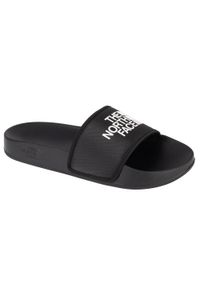 Klapki damskie The North Face W Base Camp Slide Iii. Kolor: czarny, biały, wielokolorowy. Materiał: syntetyk, materiał. Styl: sportowy