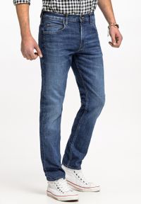 Lee - LEE RIDER MĘSKIE SPODNIE JEANSOWE JEANSY DŻINSY WORN FROM RAW L701KNHD 112321976