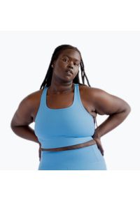 GIRLFRIEND COLLECTIVE - Biustonosz Girlfriend Collective Paloma. Kolor: niebieski. Sport: fitness #1
