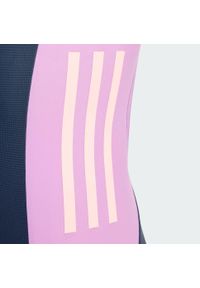 Adidas - Cut 3-Stripes Swimsuit. Kolor: fioletowy, wielokolorowy, różowy