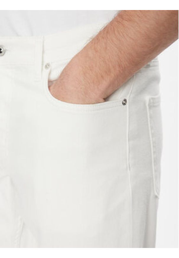 Karl Lagerfeld Jeans Jeansy A2M10136 Biały Tapered Fit. Kolor: biały
