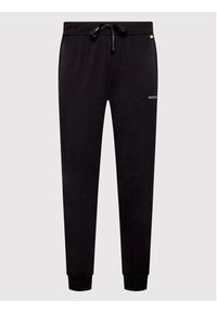 BOSS - Boss Spodnie dresowe Mix&Match 50469538 Czarny Regular Fit. Kolor: czarny. Materiał: bawełna, dresówka #4
