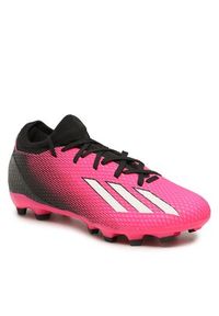 Adidas - adidas Buty X Speedportal.3 Multi-Ground Boots GZ2477 Różowy. Kolor: różowy. Materiał: skóra