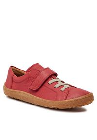 Froddo Sneakersy Barefoot Elastic G3130241-5 DD Czerwony. Kolor: czerwony