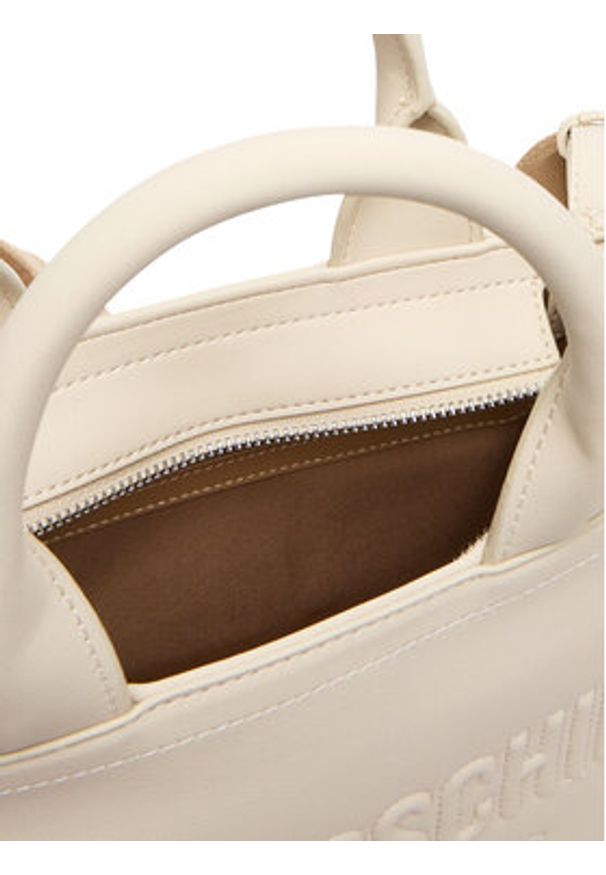 Love Moschino - LOVE MOSCHINO Torebka JC4044PP1OLE0110 Écru. Materiał: skórzane