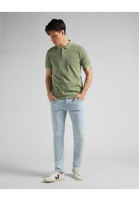 Lee - LEE LUKE MĘSKIE SPODNIE JEANSOWE LT WORN NELSON L719NOOG