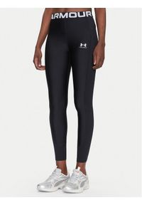 Under Armour Legginsy HeatGear 1388693 Czarny Slim Fit. Kolor: czarny. Materiał: syntetyk