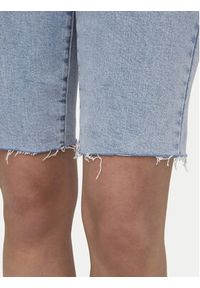 only - ONLY Szorty jeansowe Emily 15311259 Niebieski Straight Fit. Kolor: niebieski. Materiał: bawełna #6