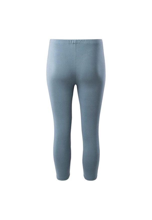 IQ - Legginsy 3/4 Damskie Silky. Kolor: niebieski. Sport: bieganie