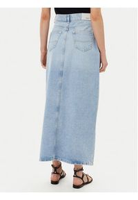 Pepe Jeans Spódnica jeansowa PL901211 Niebieski Regular Fit. Kolor: niebieski. Materiał: bawełna #4
