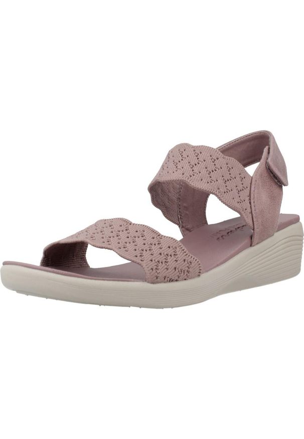 skechers - Sandały SKECHERS ARYA Fioletowy. Kolor: fioletowy. Materiał: tkanina. Sezon: lato