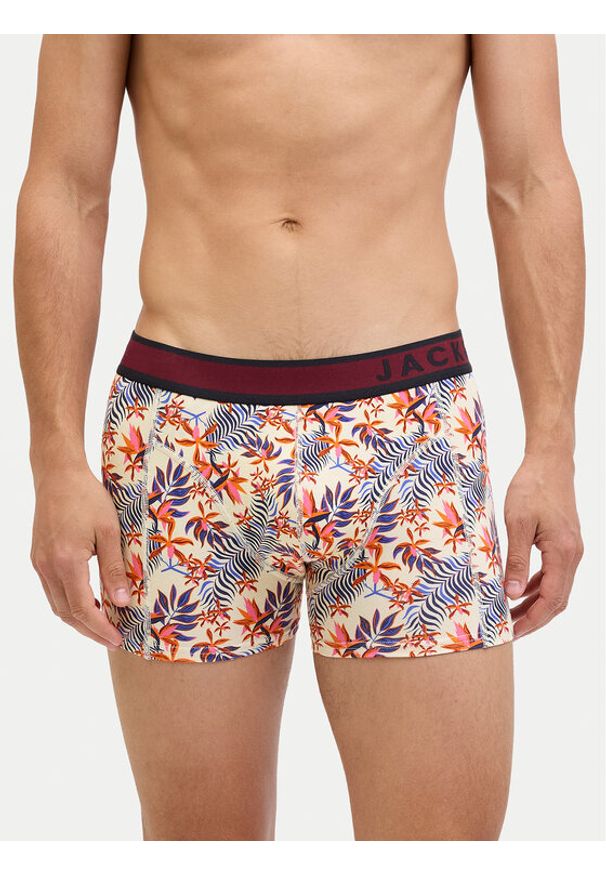 Jack & Jones - Jack&Jones Komplet 10 par bokserek Landon 12283396 Kolorowy. Materiał: bawełna. Wzór: kolorowy