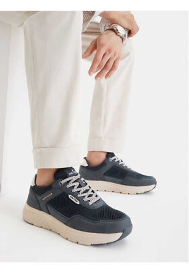 Nautica Sneakersy CWBEO-BASILIO-02 Granatowy. Kolor: niebieski. Materiał: materiał