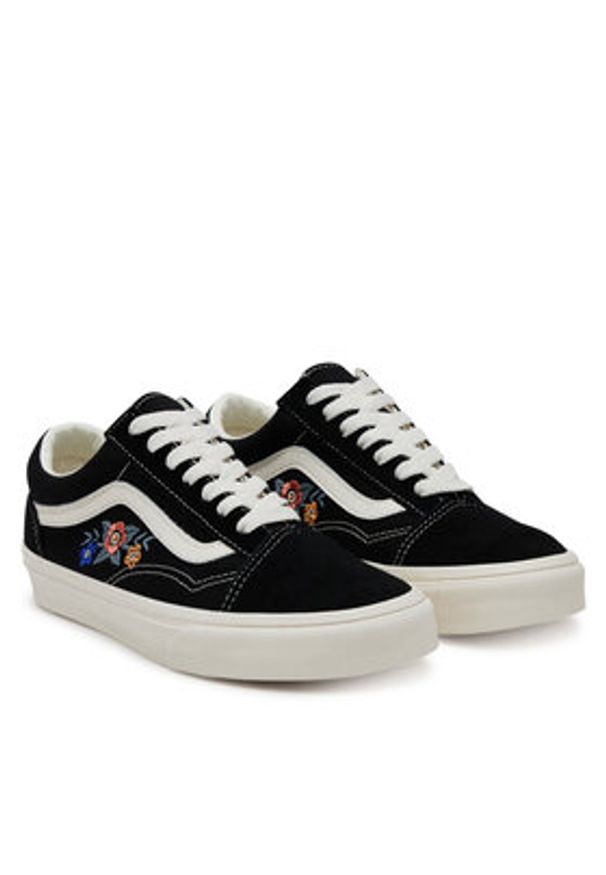 Vans Tenisówki Old Skool VN000D7ZF2B1 Czarny. Kolor: czarny. Materiał: zamsz, skóra