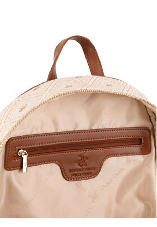 Beverly Hills Polo Club Plecak BHPC-S-002-07 Beżowy. Kolor: beżowy