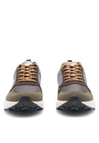 Beverly Hills Polo Club Sneakersy 2023P2018-1 Khaki. Kolor: brązowy. Materiał: materiał