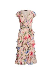 Lauren Ralph Lauren Sukienka koktajlowa 250908442001 Różowy Regular Fit. Kolor: różowy. Styl: wizytowy #2