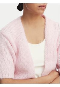 Vero Moda Kardigan Maybe 10348316 Różowy Regular Fit. Kolor: różowy. Materiał: syntetyk #5