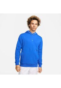 Bluza sportowa męska Nike NK Strike 22 PO Hoody M. Typ kołnierza: kaptur. Kolor: biały, wielokolorowy, niebieski. Styl: sportowy