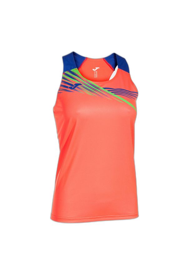 Tank top Joma Elite X. Kolor: czerwony, niebieski, wielokolorowy, różowy. Długość rękawa: bez rękawów