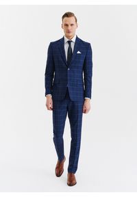 Pako Lorente - PAKO LORENTE – Kraciaste spodnie garniturowe z wełną. Materiał: wełna #1